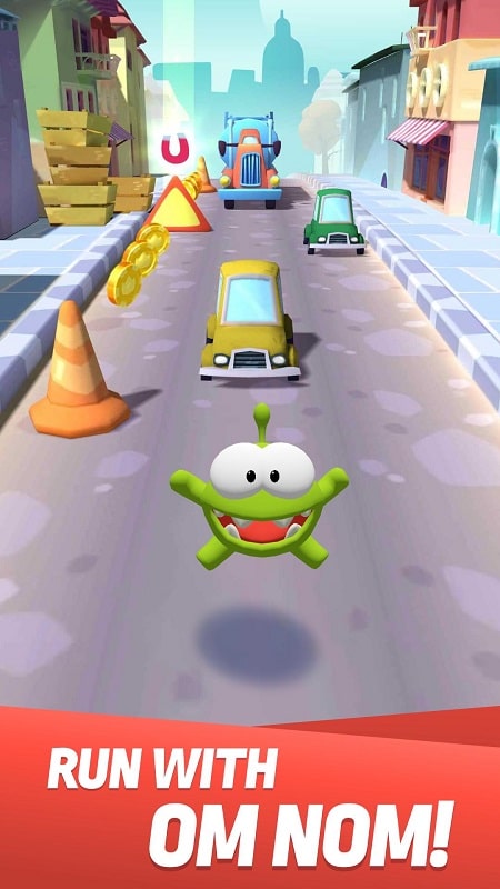 Om Nom Run mod apk