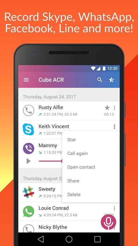 Call Recorder Cube ACR mod apk