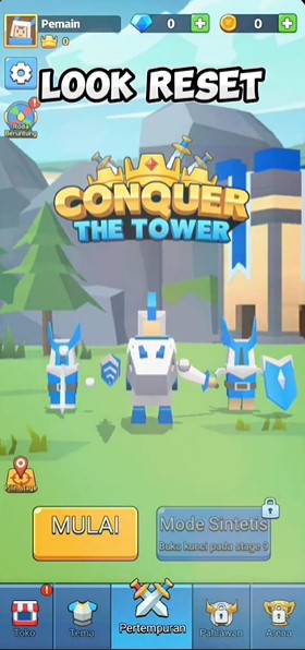 Start by unlocking soldiers to attack opponents in Conquer the Tower MOD APK