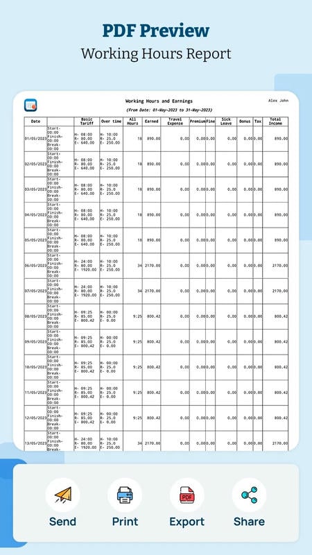 WorkSheet mod download