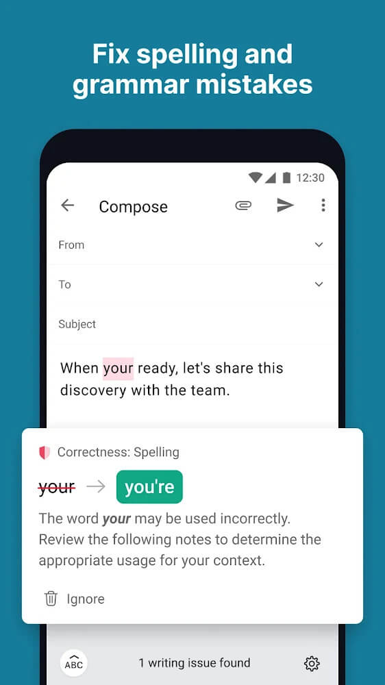 Grammarly – Grammar Keyboard