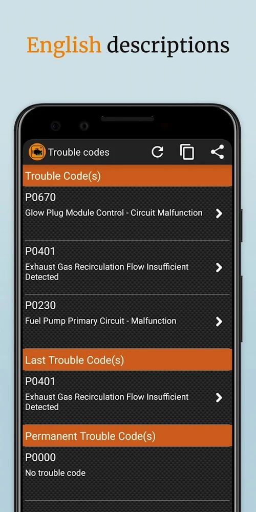 EOBD Facile: OBD2 Car Scanner