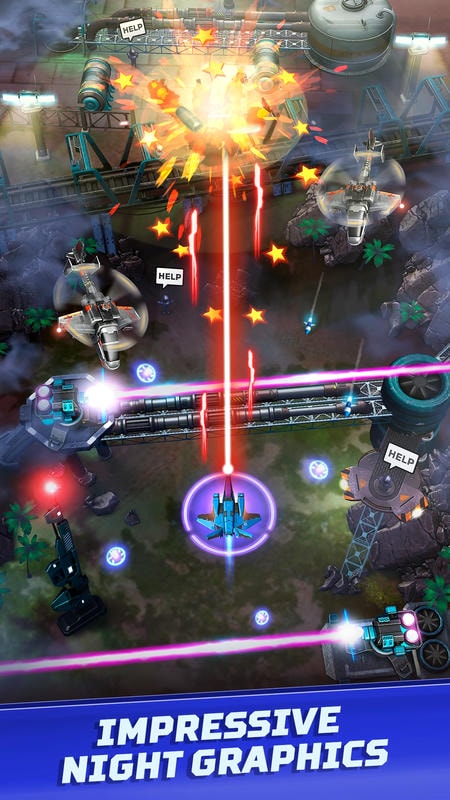 Red Hunt jets action shooter mod free
