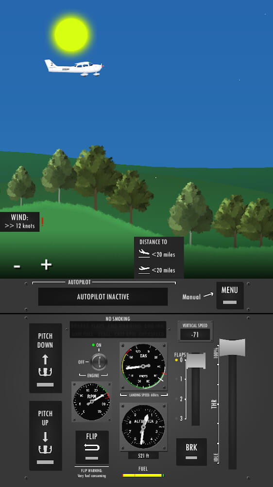 Flight Simulator 2d – realistic sandbox simulation
