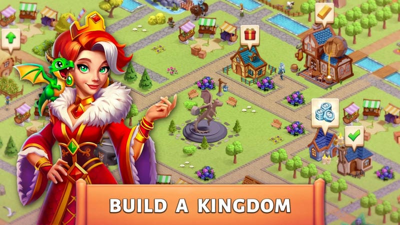 Dragon Kingdom Fantasy City mod free