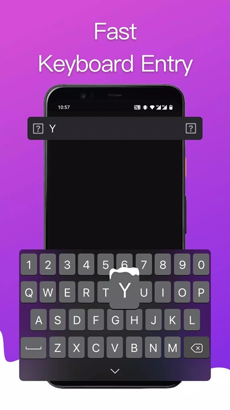 Shorten text entry time via virtual keyboard in Remote for Roku MOD APK