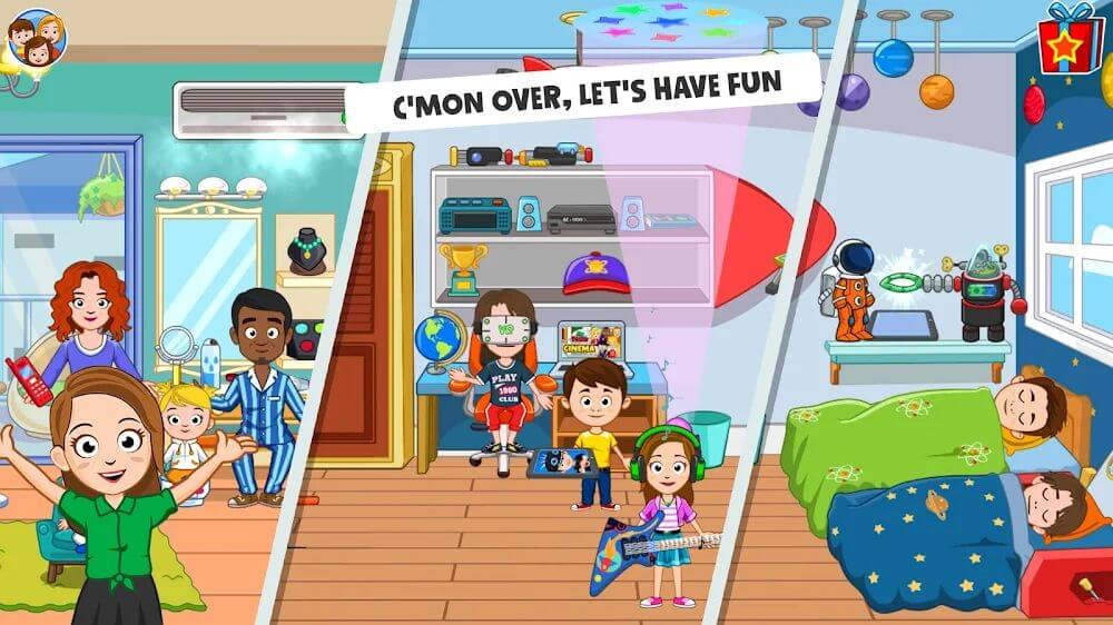 My Town: Friends house game