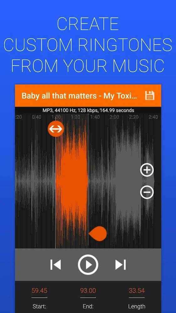 Ringtone Maker and MP3 Editor