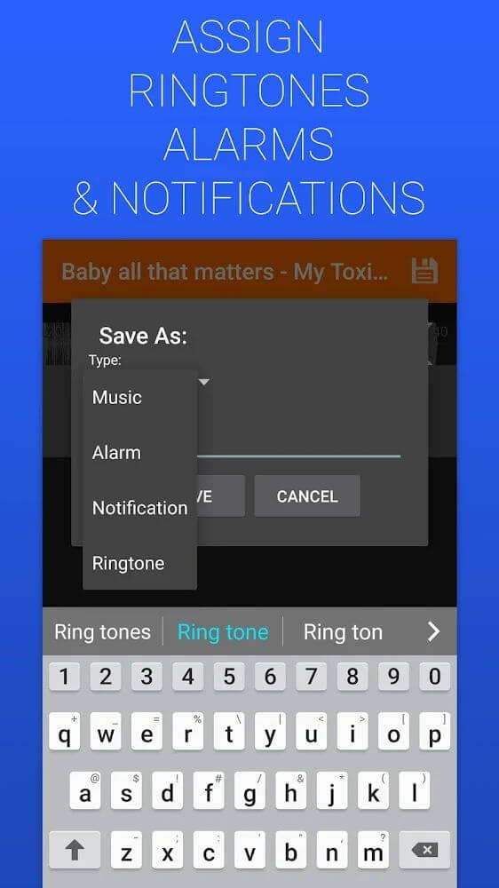 Ringtone Maker and MP3 Editor