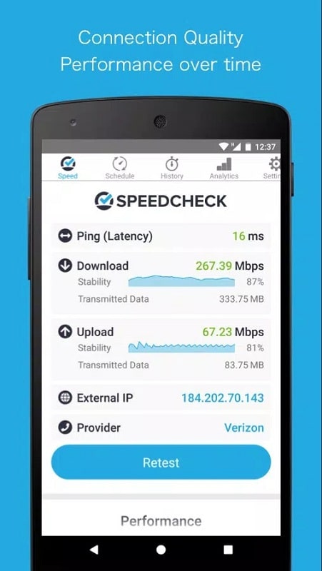 Simple Speedcheck mod