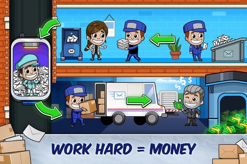 Idle Mail Tycoon mod