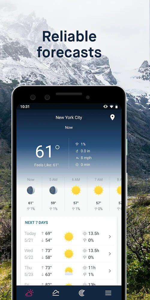 WeatherPro: Forecast, Radar & Widgets