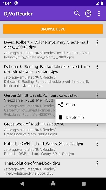 DiVu Reader Viewer mod android free 