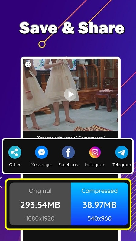 Compress Video Video Resizer mod apk 