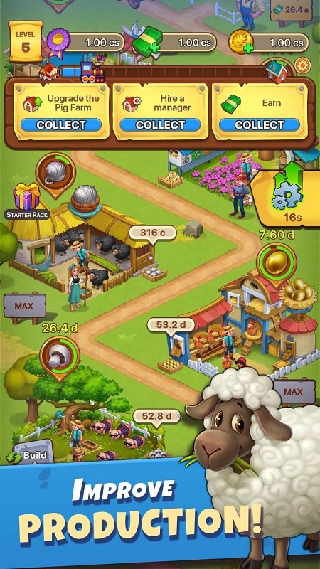 Idle Farmer mod free