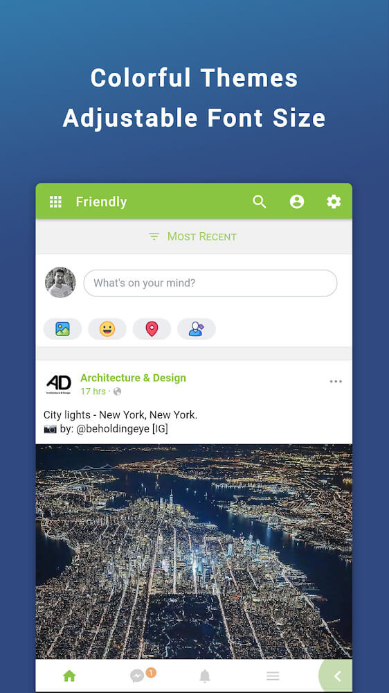 Friendly Social Browser
