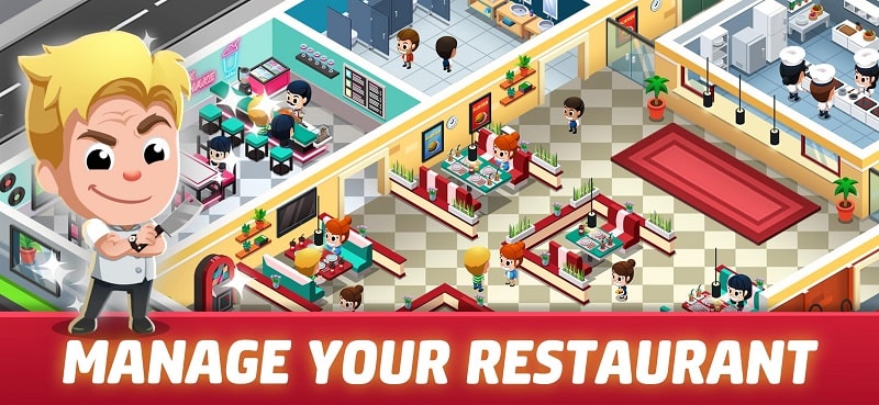 Idle Restaurant Tycoon mod