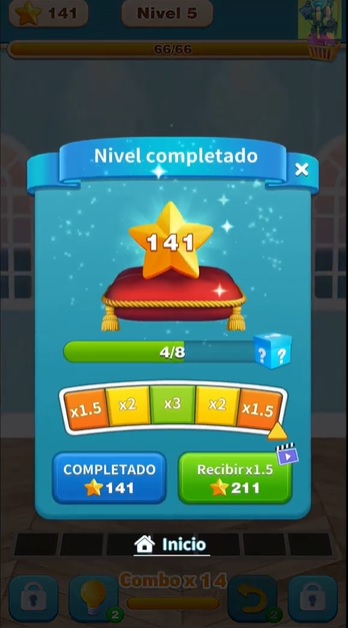 Rewards for the winner in Triple Master 3D MOD APK