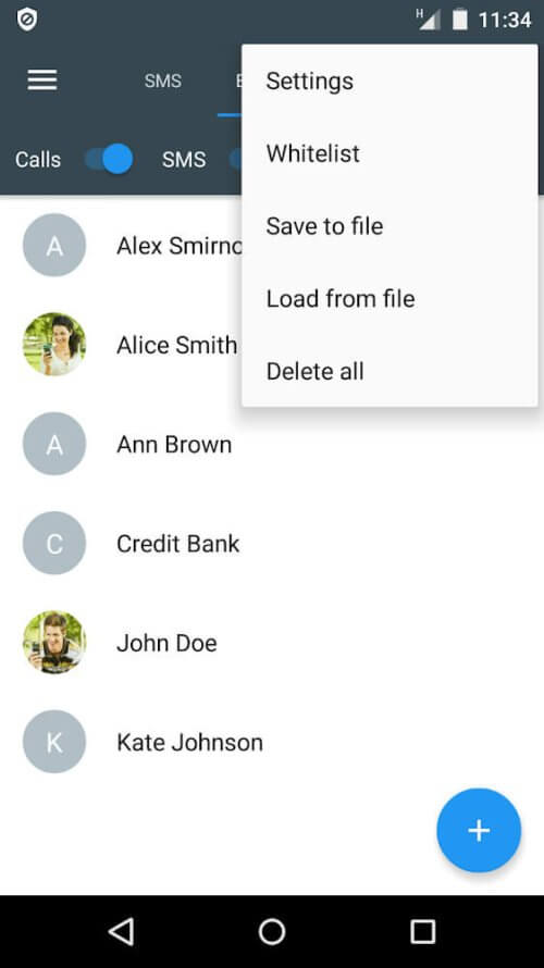 Calls Blacklist – Call Blocker