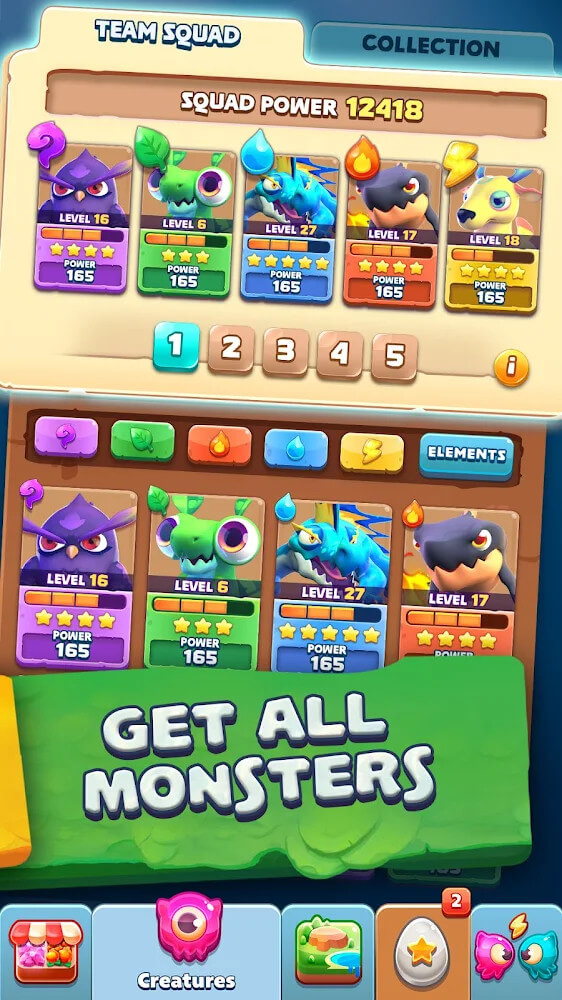 Monster Tales: Match 3 Puzzle