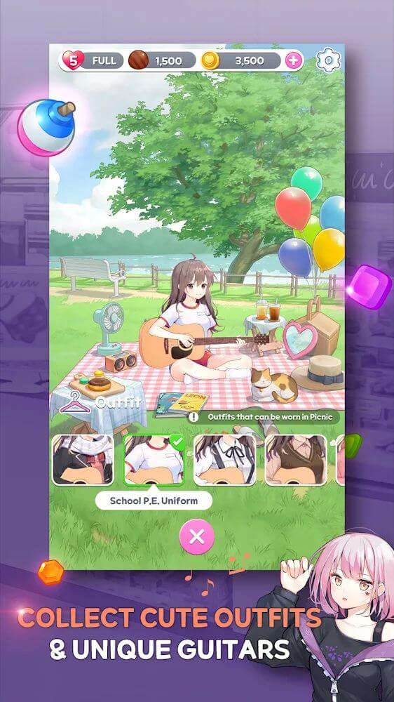 Guitargirl Match3