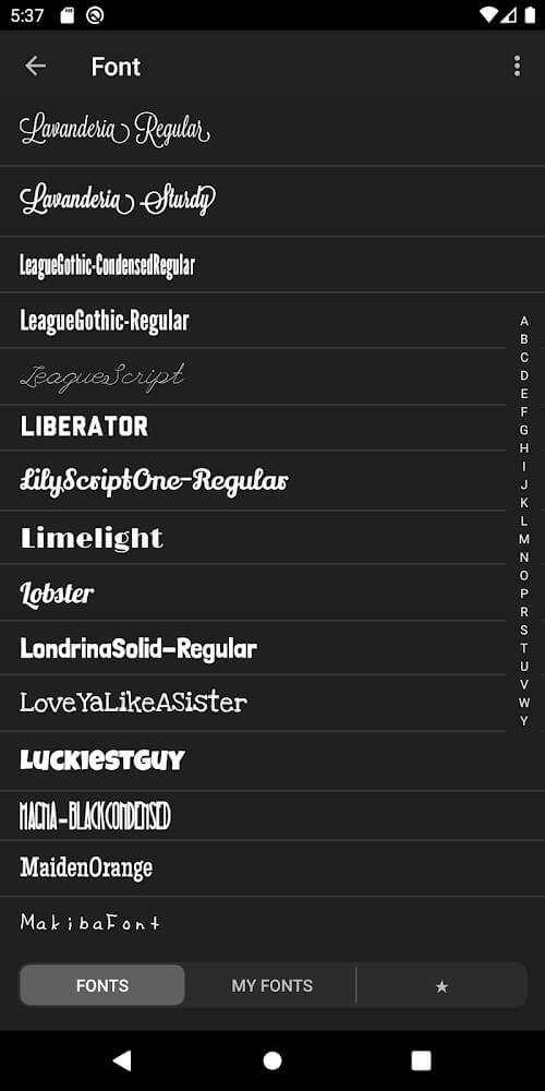 Vont – Text on Videos