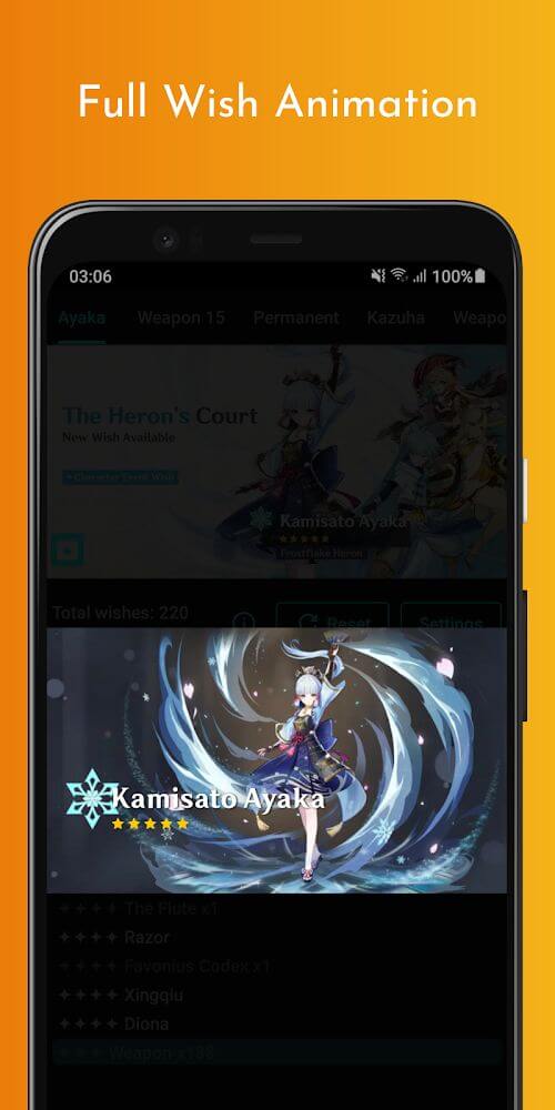 Wish Simulator for Genshin