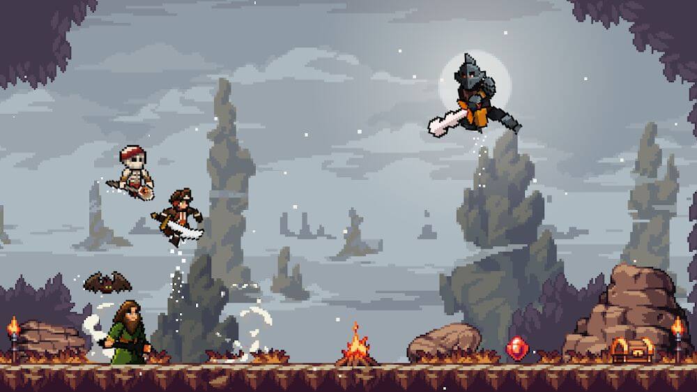 Apple Knight: Action Platformer