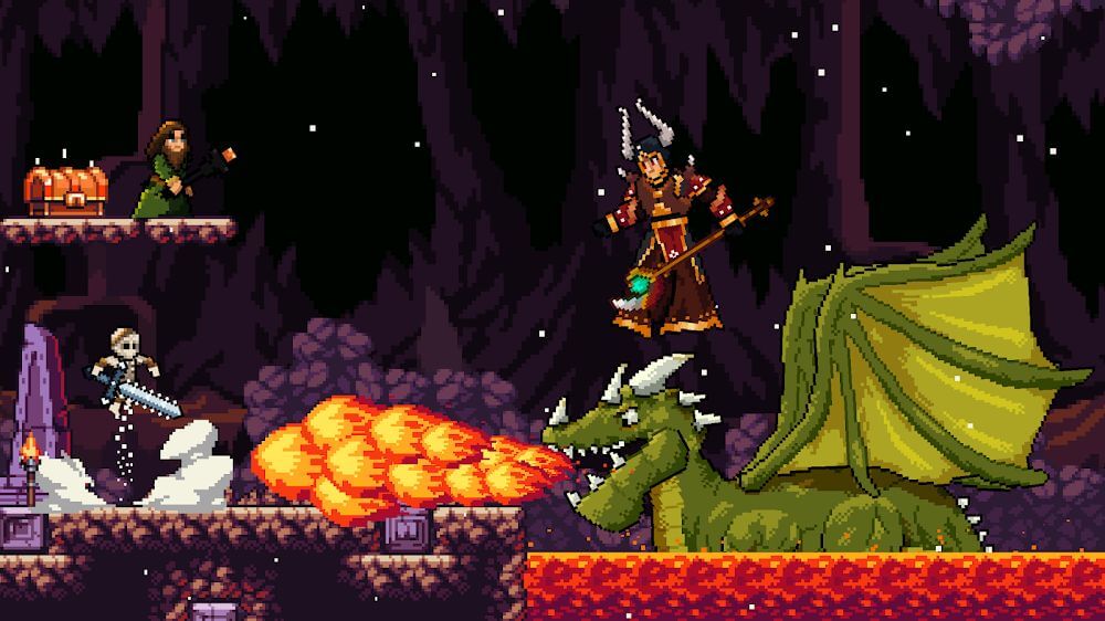 Apple Knight: Action Platformer