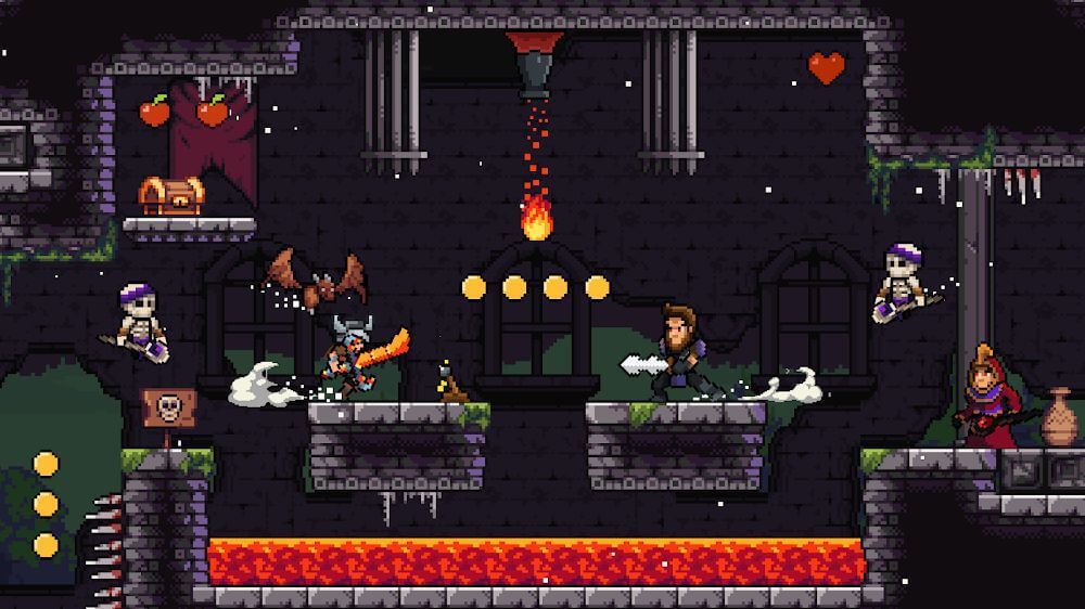 Apple Knight: Action Platformer