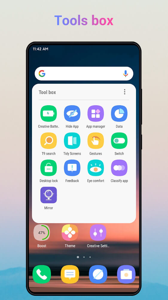 Creative Launcher – Quick & smart launcher 2020