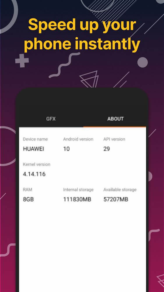 GFX Tool – Game Booster