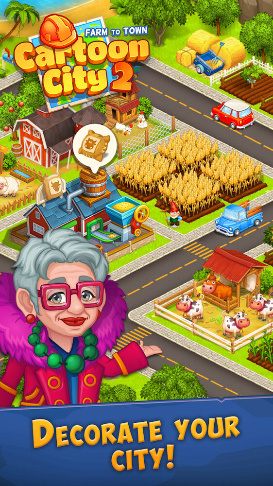 Cartoon City 2 – Farm to Town. Build dream home