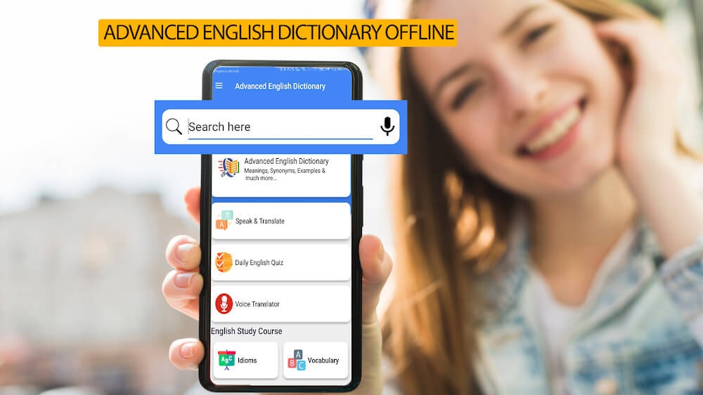 Advanced English Dictionary Meanings & Definitions