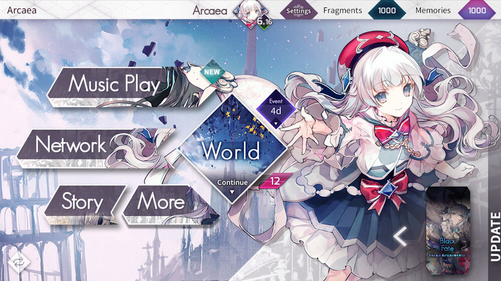 Arcaea – New Dimension Rhythm Game