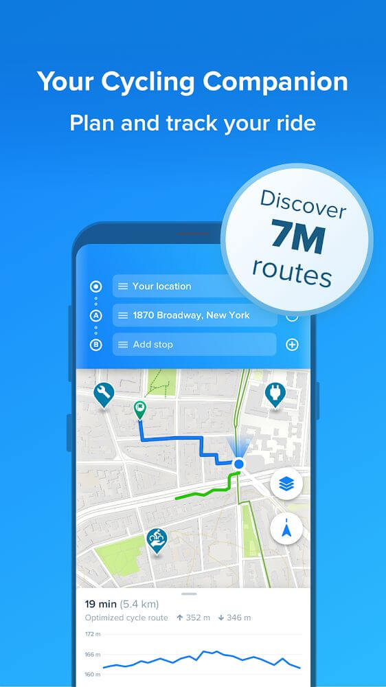 Bikemap – Cycling Map & GPS