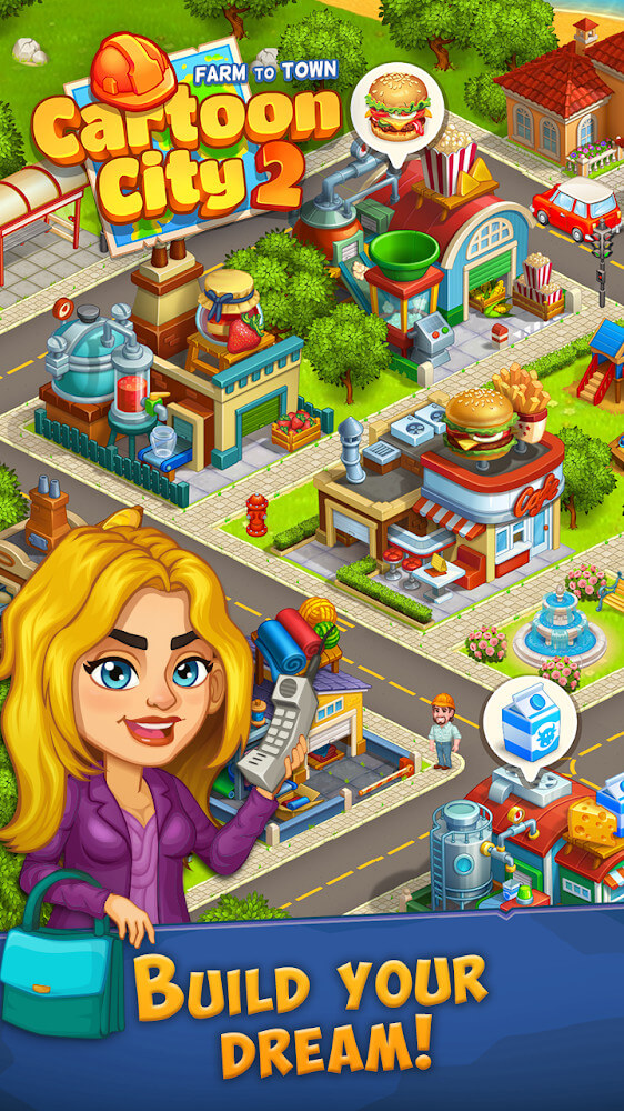 Cartoon City 2 – Farm to Town. Build dream home