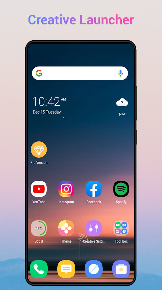 Creative Launcher – Quick & smart launcher 2020