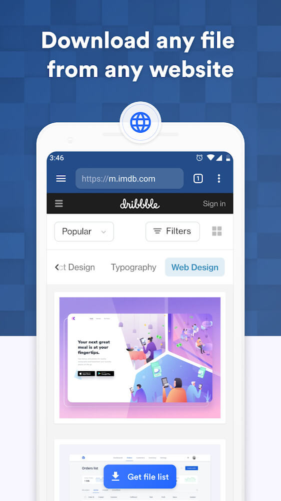 GetThemAll – Download Manager & Browser Downloader