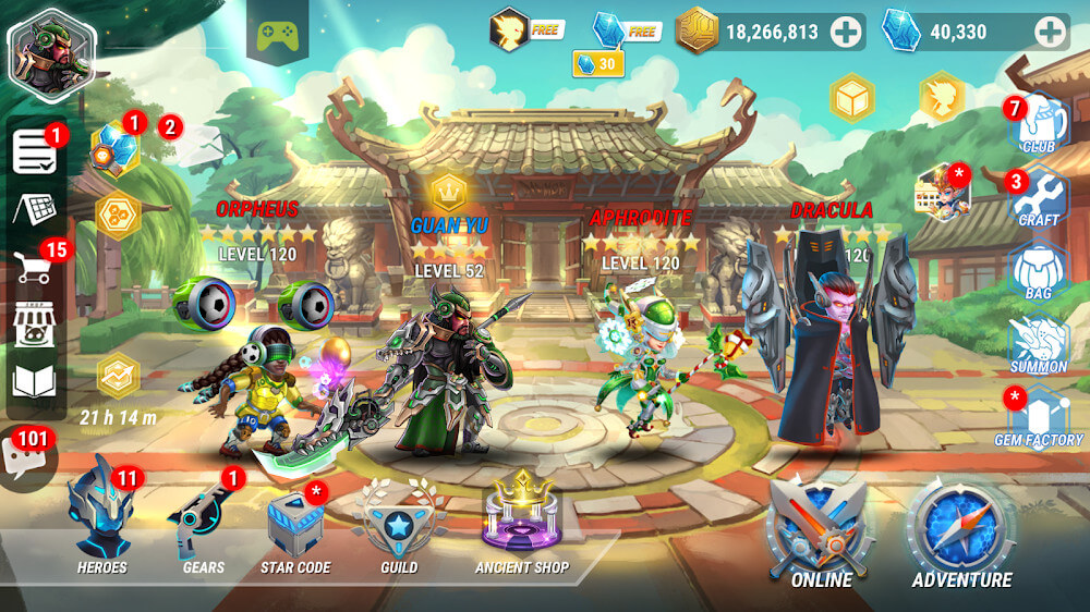 Heroes Infinity: Super Heroes
