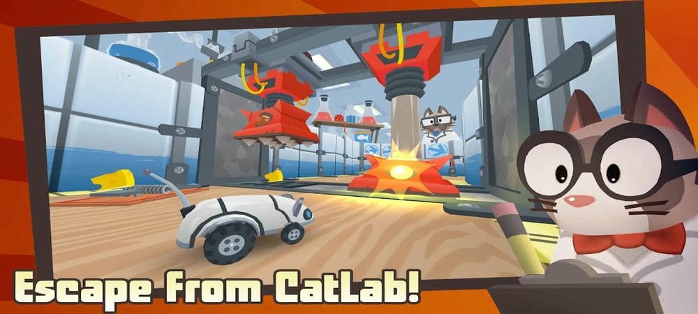 Conquer many different locations in MouseBot MOD APK