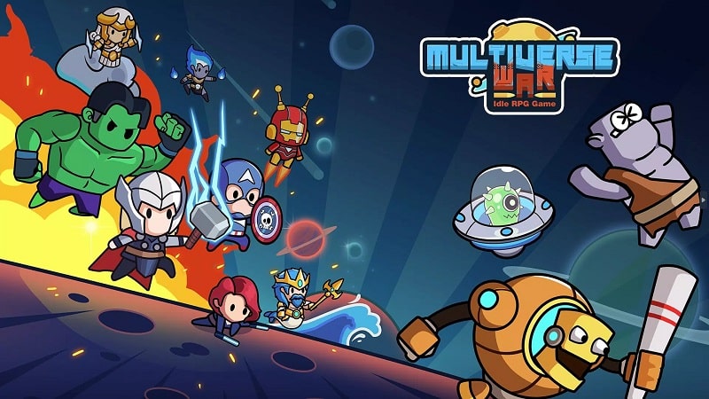 Download Multiverse War MOD APK 1.1.4 (Menu/Free shopping/God)