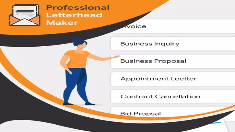 Professional Letterhead Maker MOD APK 1.10 (Unlocked Premium) Download
