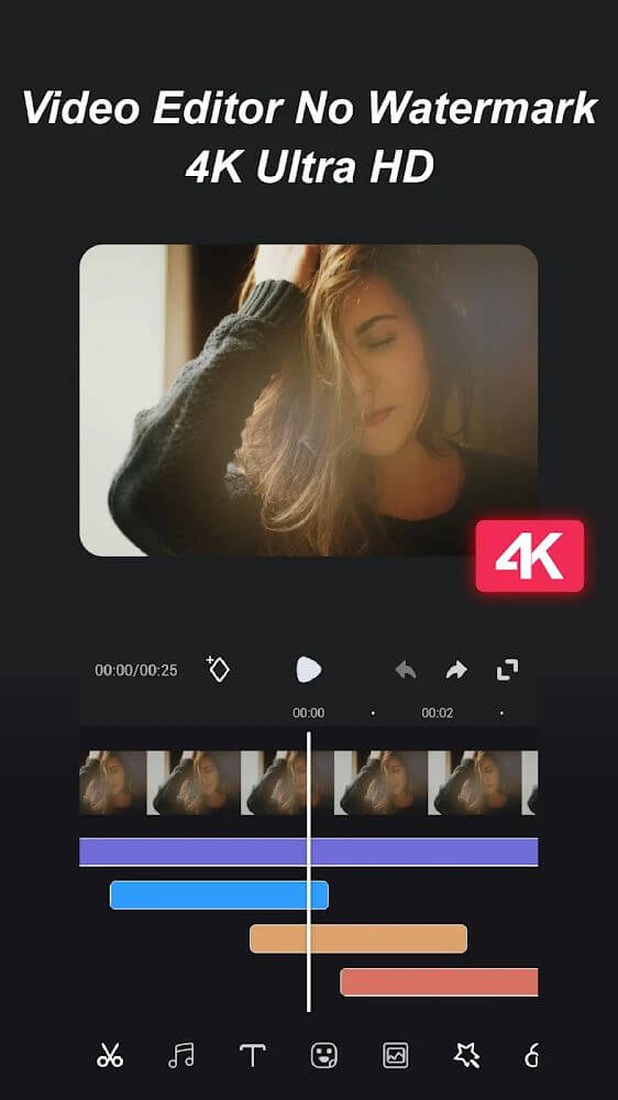 Video Editor No Watermark & Cut Music Video Maker