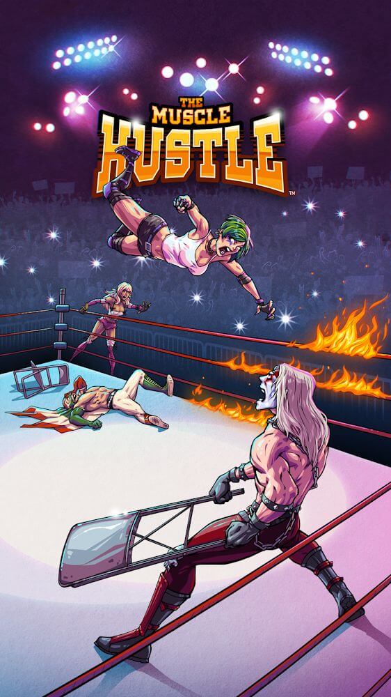 The Muscle Hustle: Slingshot Wrestling Game
