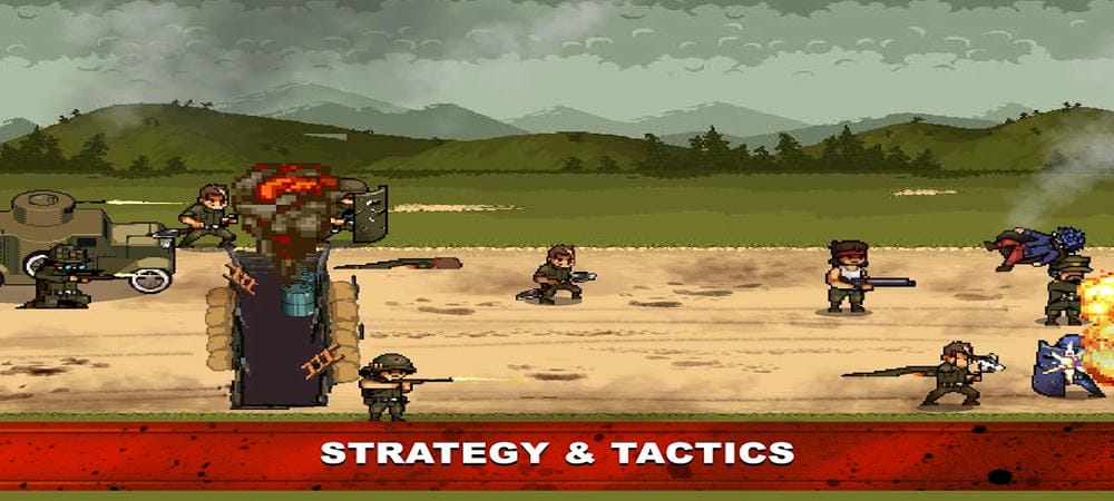 Start engaging in battles in Trench Warfare 1914 MOD APK