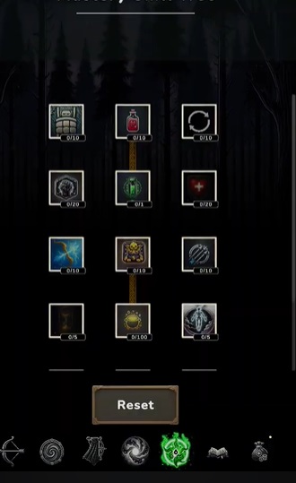 Collect items to improve the castle's power in Whispers of the Forest MOD APK