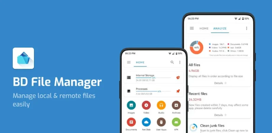 BD File Manager File Explorer v1.8.11.0 MOD APK (Premium Unlocked)
