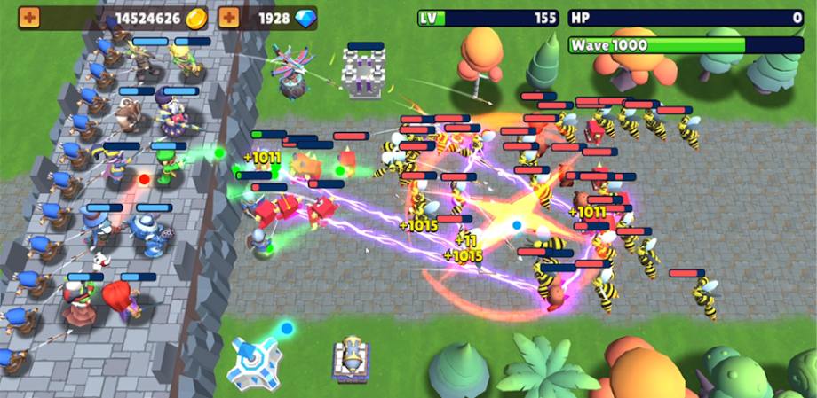 Castle Rivals – Tower Defense v1.5.0 MOD APK (Unlimited Diamonds, Crystals, Level Up Heroes Give Golds) Download