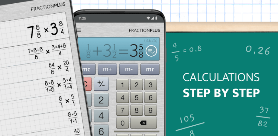 Fraction Calculator Plus v6.1.11 MOD APK (Premium Unlocked) Download